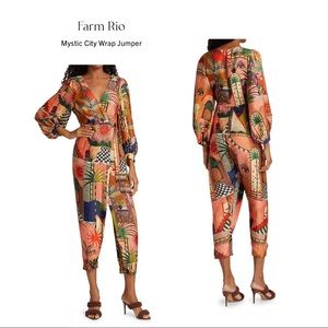 FARM RIO Mystic City Wrap Jumper